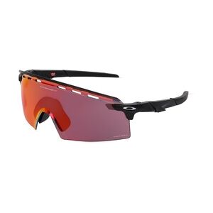 Oakley OO9235 Unisex-Sonnenbrille Randlos Monoscheibe Kunststoff-Gestell, schwarz