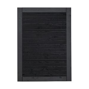 Plus Einzeltor Plank 100 x 125 cm schwarz