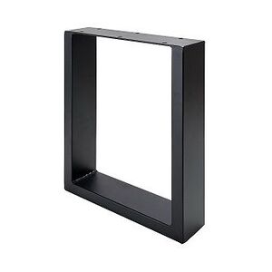 Hettich Bankgestell U 40 x 30 cm Stahl schwarz - 1 Stück