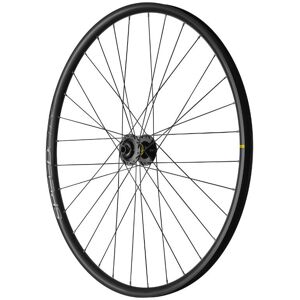 Roue-city Vorderachse Querachse Kassette Felge Mavic 700 Speedcity Tubeless Ready Disc Centerlock 12-142 622-25 Noir 12/100 mm