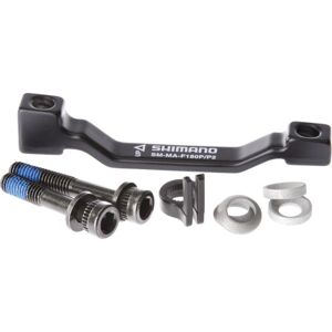 Shimano Bremssatteladapter Schwarz PM-PM +23 mm