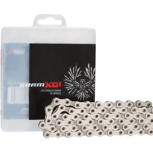 SRAM MTB-Kette X01 Eagle Hollow Pin Silber 126 Glieder