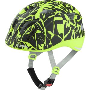 Alpina Ximo LE Kinder Fahrradhelm (47-51 cm, 35 black/neon sparkle matt)