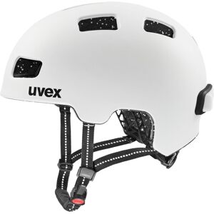 uvex City 4 Fahrradhelm (58-61 cm, 07 white skyfall matt)