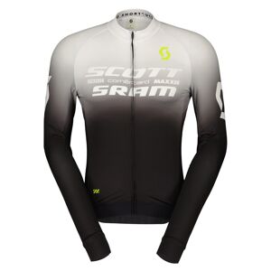 We Cycle Scott RC Scott-Sram Pro Fahrrad Trikot lang schwarz/weiß 2024 XXL (58)