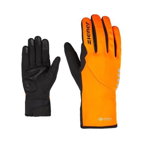 Ziener Fahrradhandschuhe ZIENER „DAGUR GTX INF TOUCH“ Gr. 9,5, orange Herren Handschuhe Fahrradhandschuhe