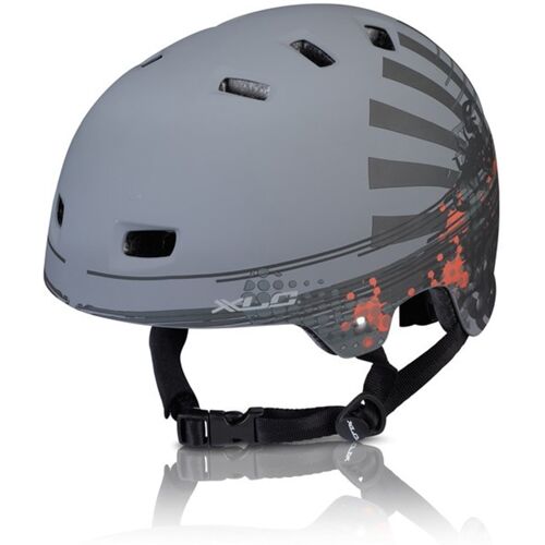 Xlc Fahrradhelm XLC „BH-C22“ Helme Gr. Kopfumfang: 53 cm – 59 cm, grau Fahrradhelme für Erwachsene