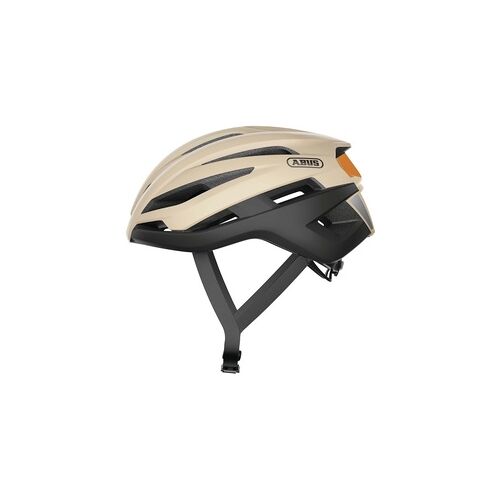 Abus StormChaser Rennrad Fahrradhelm   beige black – M