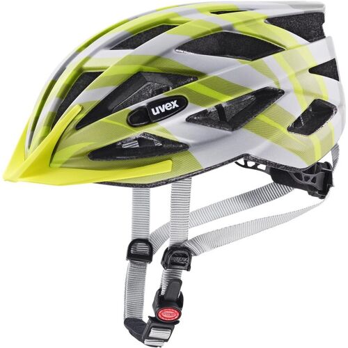 uvex AIR WING CC Fahrradhelm grey/lime mat