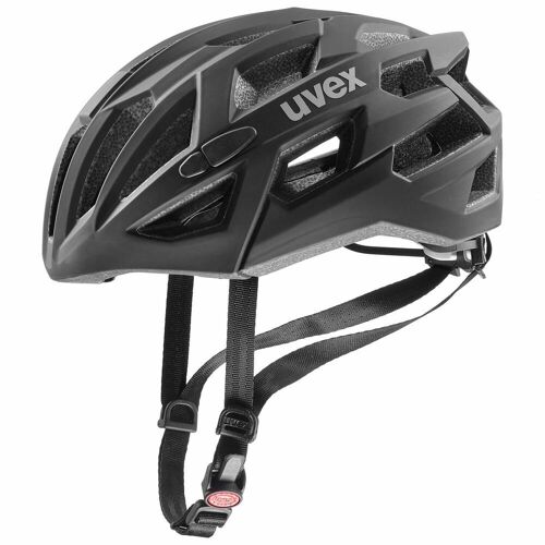 uvex Race 7 Fahrradhelm (55-61 cm, 01 black)