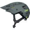 Mountainbikehelm ABUS "MODROP MIPS" Helme Gr. M Kopfumfang: 54 cm - 58 cm, grau (concrete grey) Fahrradhelme für Erwachsene