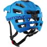 Mountainbikehelm CRATONI "MTB-Fahrradhelm AllTrack" Helme Gr. 54/58 Kopfumfang: 54 cm - 58 cm, blau (blau gummiert) Fahrradhelme für Erwachsene Reflektoren, dreifache Höhenverstellung