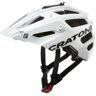 Mountainbikehelm CRATONI "MTB-Fahrradhelm AllTrack" Helme Gr. 54/58 Kopfumfang: 54 cm - 58 cm, weiß (weiß gummiert) Fahrradhelme für Erwachsene Reflektoren, dreifache Höhenverstellung