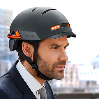 Livall BH51M Neo, smarter Fahrradhelm mit Lichtsystem, Größe M, 54 - 58 cm