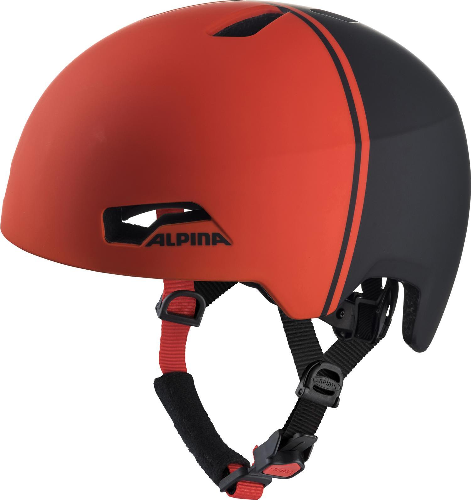 Alpina Hackney black-red matt (11) 47-51 cm