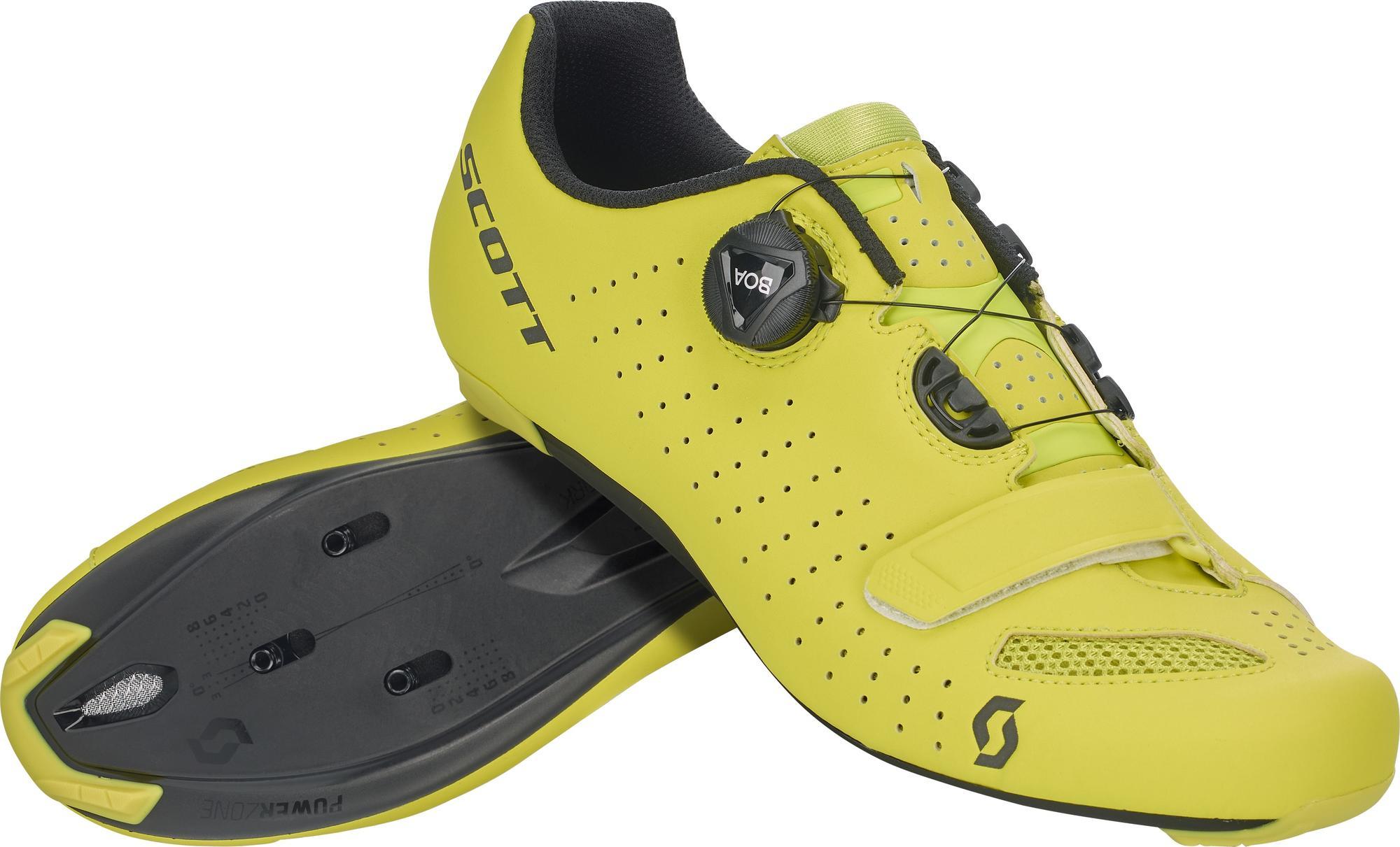 Scott Shoe Road Comp Boa matt sulphur yellow/black (6562) 45