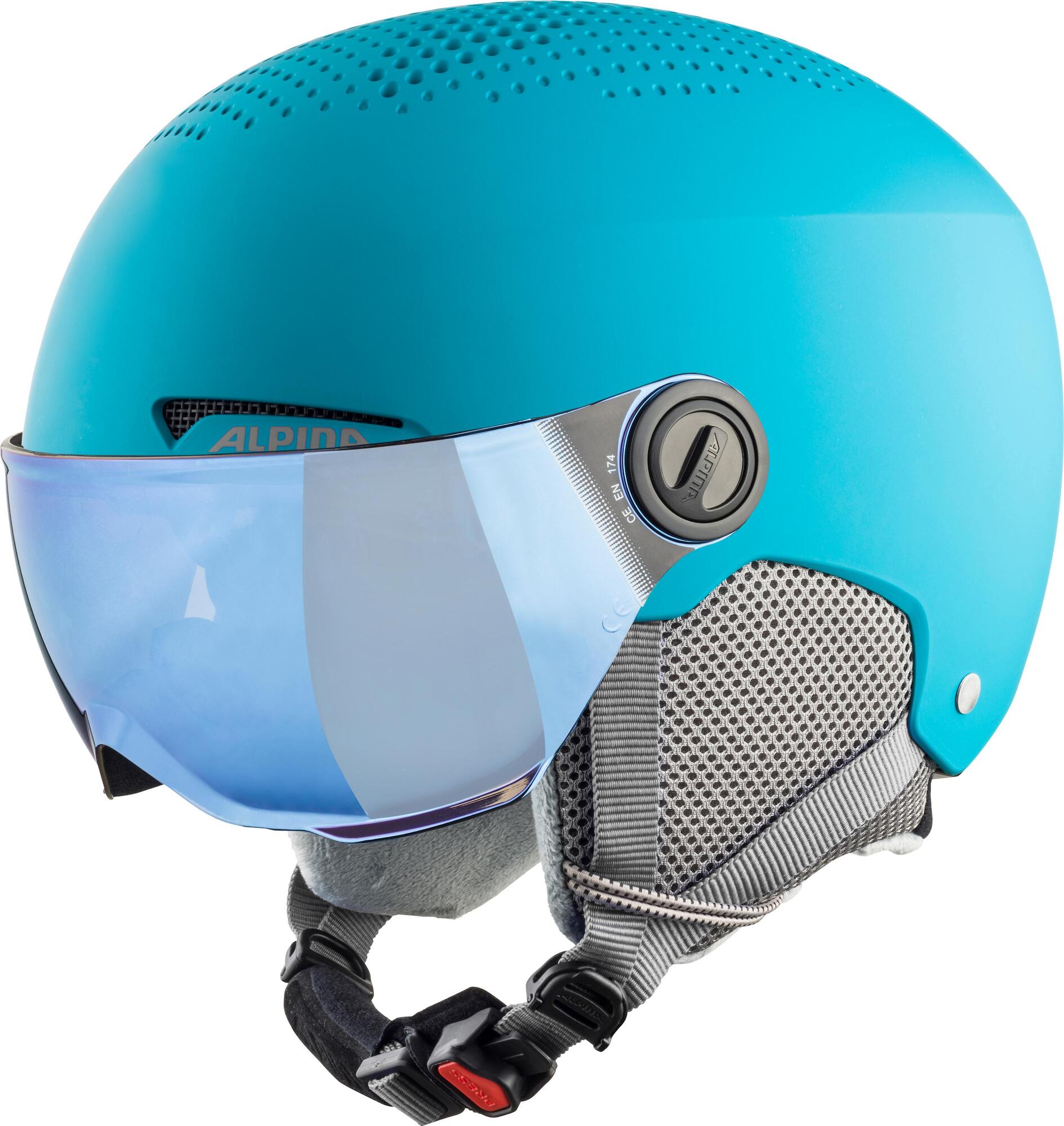 Alpina Zupo Visor Q Lite turquoise matt - blau (31) 54-58 cm