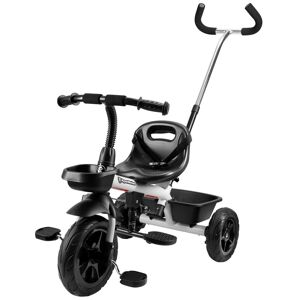 HyperMotion, børns trehjulede cykel med håndtag til forældre TOBI VECTOR, Alder 1-4 år, Vægt op til 20 kg, For evigt oppustede hjul,