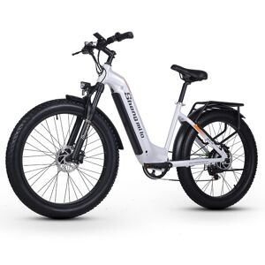 Shengmilo MX06 voksen elcykel 1000W BAFANG motor urban elcykel 48V 17,5AH SAMSUNG batteri cruising rækkevidde 50-80 km 3,0 tommer fede dæk