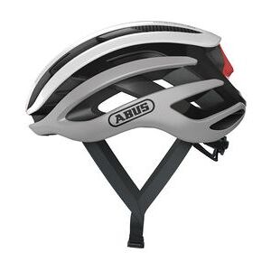 Abus airbreaker silver white cykelhjelm