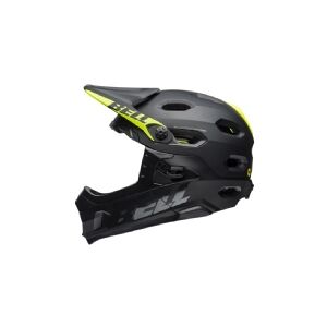 Bell Helmets Super DH MIPS, Lukket hjelm, I-form konstruktion, Hjelmvisir, Mat