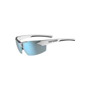 TIFOSI TRACK hvid/sort brille (1 glas Smoke Bright Blue 11,2% lystransmission) (NY)