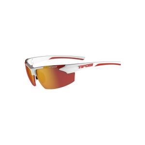 TIFOSI TRACK hvid/rød brille (1 glas Smoke Red 15,4% lystransmission) (NY)