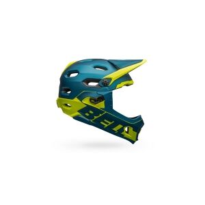 Bell Helmets Super DH MIPS, Lukket hjelm, I-form konstruktion, Hjelmvisir, Mat