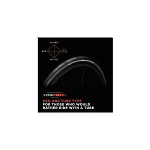 SCHWALBE Pro One Folding tire (23-622) Black, ADDIX Race, V-Guard, PSI max:145 PSI, Weight:215 g
