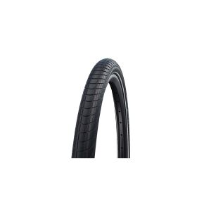 SCHWALBE Big Apple Non folding tire (55-559) Black, Energizer, RaceGuard, PSI max:55 PSI, Yes, Weight:710 g