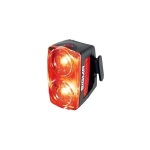 SIGMA Rear light Buster RL 150 brake light Black Li-Ion, Up to 150 lumens of brightness, visibility range 2000 metres, brake