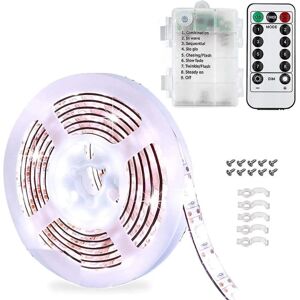 Led Strip Lights Batteri 9.8ft 90 Led Rope Lights Vandtæt