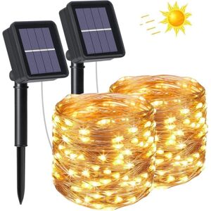 Solar Fairy Lights Vandtæt Led Udendørs Vandtæt Ip64 String