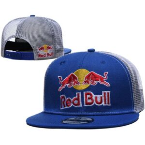 Red Bull Flat Brim Racing Cap Udendørs Sports Solskærm Cap M