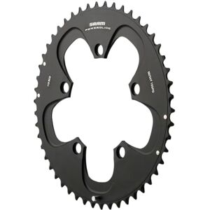 Sram Road 50T 4 mm 5 Bolt Chainring 110 mm BCD Aluminium, Black/Red