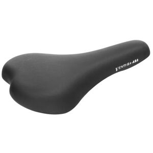 Ventura Venutra Eco MTB Sattel Fahrradsattel MTB-Sattel Mountainbikesattel 253x137mm inkl. Klemme für Kerzensattelstütze schwarz