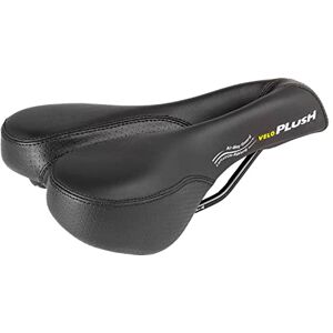 Velo Basic Deep Channel Saddle Black, L = 243 X W = 155 Mm