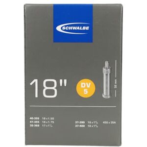 Schwalbe Bicycle Tube No. 5 / 18 Inch black Size:18 Zoll