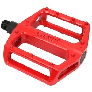 NC-17 Sudpin STD Zero Pro Platform Pedal/Bicycle Pedals MTB/Mountain Bike/BMX Pedal, Aluminium, Durable, Super Lightweight, Fixed Pins Red red