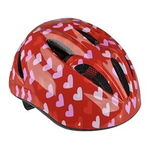 Fischer Children's Bicycle Helmet Various Sizes High Safety with Light, red, xs-s