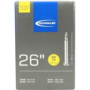 Schwalbe Fahrradschlauch SV11 Extra Light 20/25-559/571 EK 60 mm, 10422363