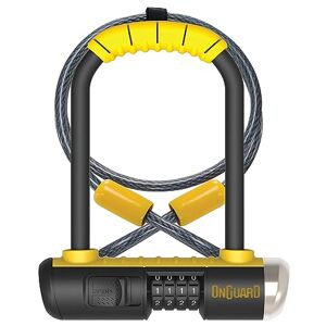 ONGUARD On-Guard Bulldog Combo DT-8012C Combo Shackle Lock Black, 11.5 x 23.0 cm