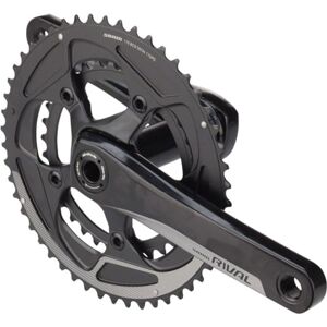 Sram Road Unisex – Erwachsene Kurbel und Garnitur Rival 22 Kettenradgarnitur, schwarz, 34-50Z/172.5mm