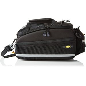 TOPEAK Unisex-Adult Rahmentasche MTX TurnkBag EX Gepäckträgertasche Fahrradtasche Mit Trinkflaschenhalter, schwarz, 35 x 19 x 21 cm, 8 Liter