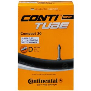 Continental Compact 20 Bicycle Inner Tube Black, 32/47-406/451