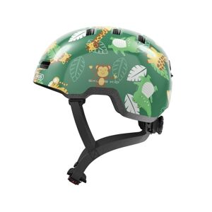 Abus Skurb Kid Cykelhjelm, Green Jungle, M/50-55cm - Grøn - Cykelhjelm Børn