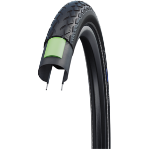 Schwalbe Green Marathon Cykeldæk, 700x35c (37-622) - Sort