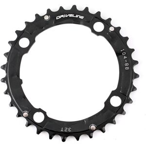 Bike Partner Driveline 9/10-Speed Klinge, 32t - Sort