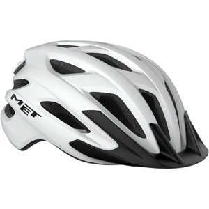 Met Crossover Mips Cykelhjelm, Matt White, Xl (60-64 Cm) - Hvid - Cykelhjelm Voksen