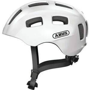 Abus Youn-I 2.0 Cykelhjelm, Pearl White, S/48-54cm - Hvid - Cykelhjelm Børn